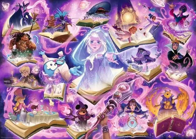 Ravensburger, Le Leader Européen Du Puzzle Unisex Unicolour Puzzle Disney Lorcana : Améthyste - 1000 Pièces