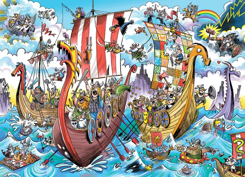 DoodleTown : Voyage Viking