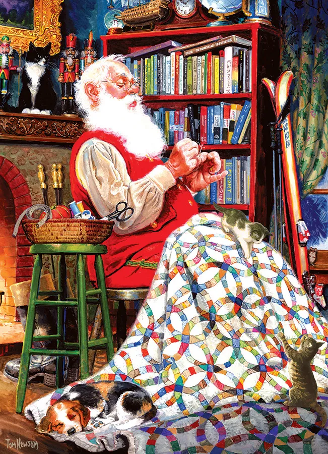 Le Quilt du Père Noël
