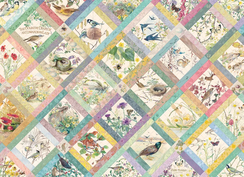 Country Diary Quilt - Random Cut