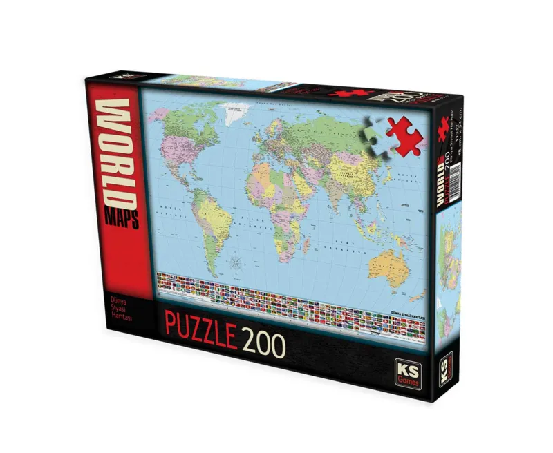 Carte du Monde (en Turc)