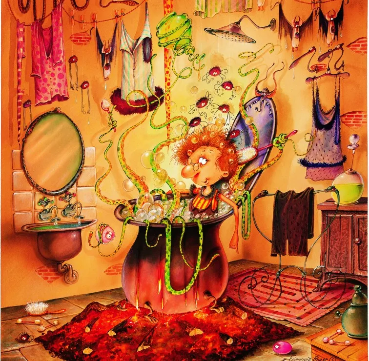 François Ruyer - La Sorcière se Pomponne