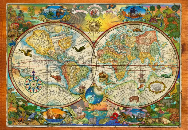 Carte des Créatures de la Terre