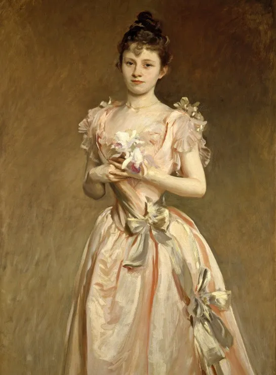 John Singer Sargent : Miss Grace Woodhouse, 1890