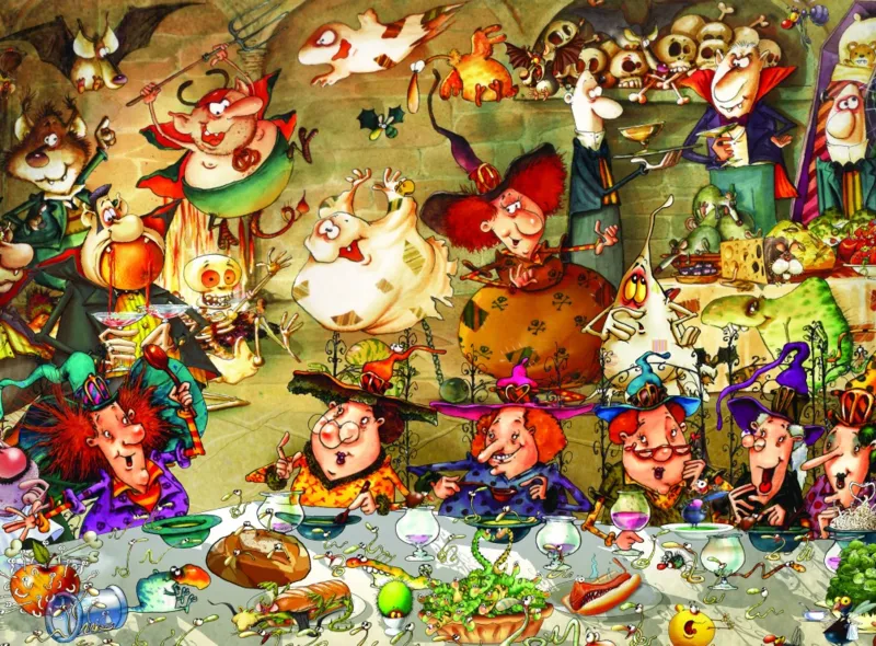 François Ruyer - Repas entre Sorcières