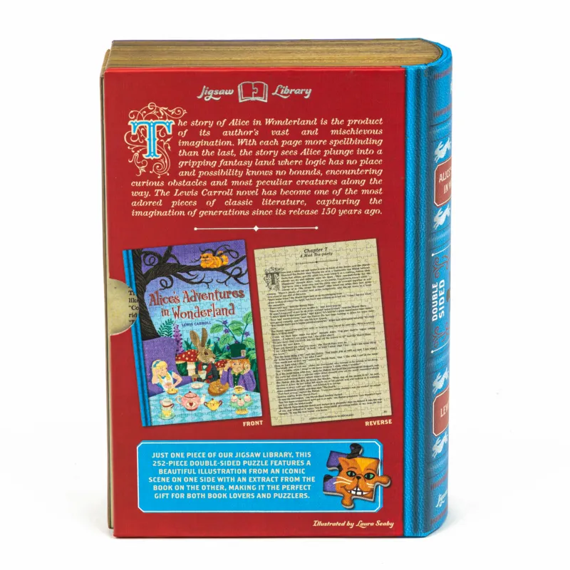 Puzzle Recto-Verso - Alice Au Pays Des Merveilles