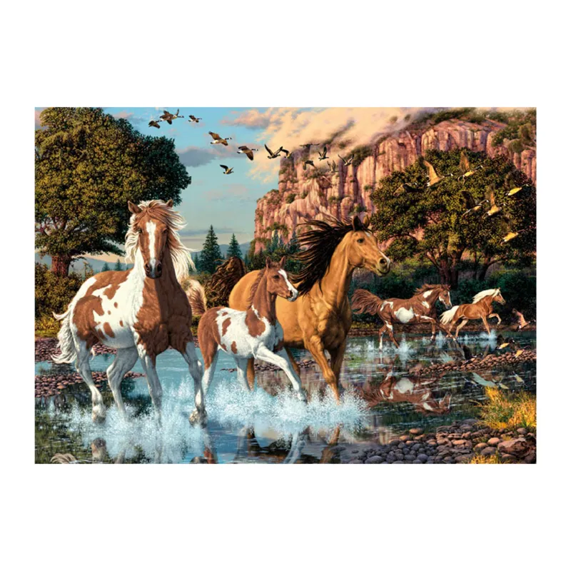 Secret Puzzle - Chevaux
