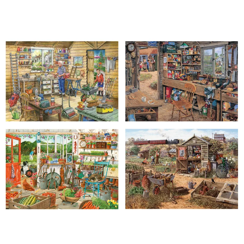 4 Puzzles - La Main Verte