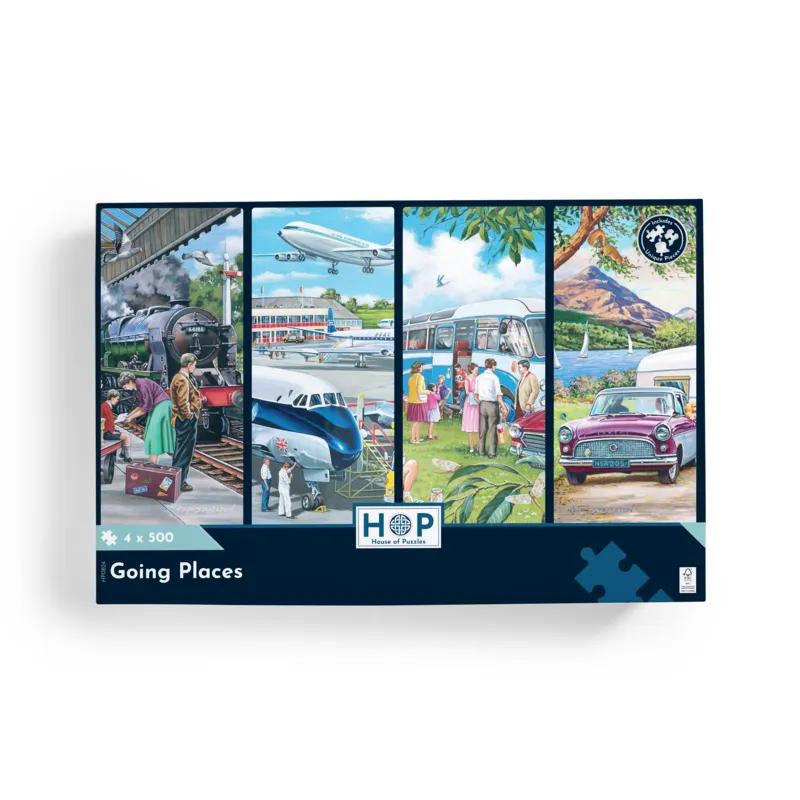 4 Puzzles - En Voyage