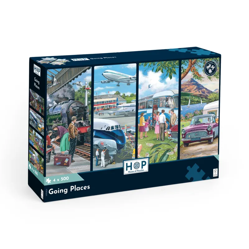 4 Puzzles - En Voyage