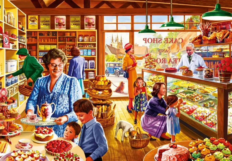 Nostalgic Cake shop