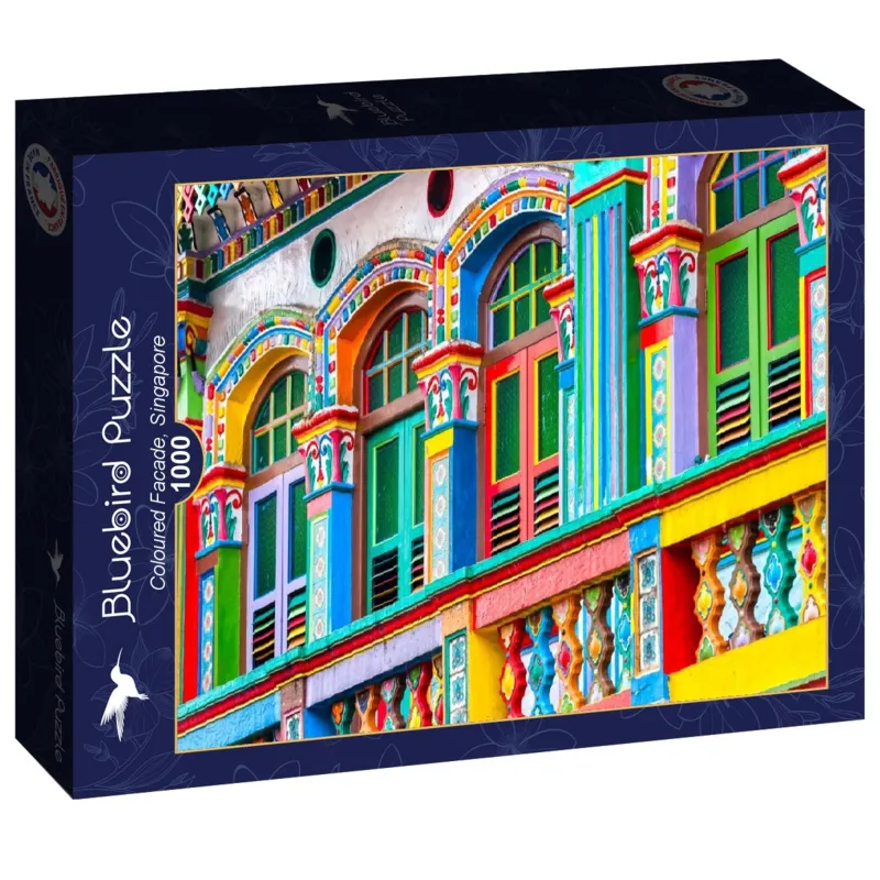 Façade Colorée, Singapour