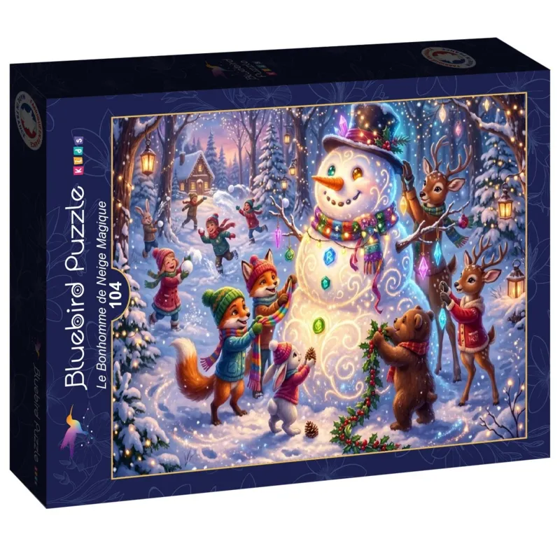 Le Bonhomme de Neige Magique