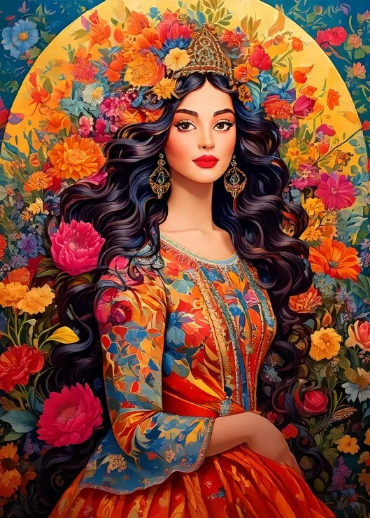Muse en Fleurs
