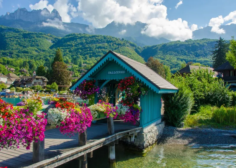 Vue sur le Lac d'Annecy
