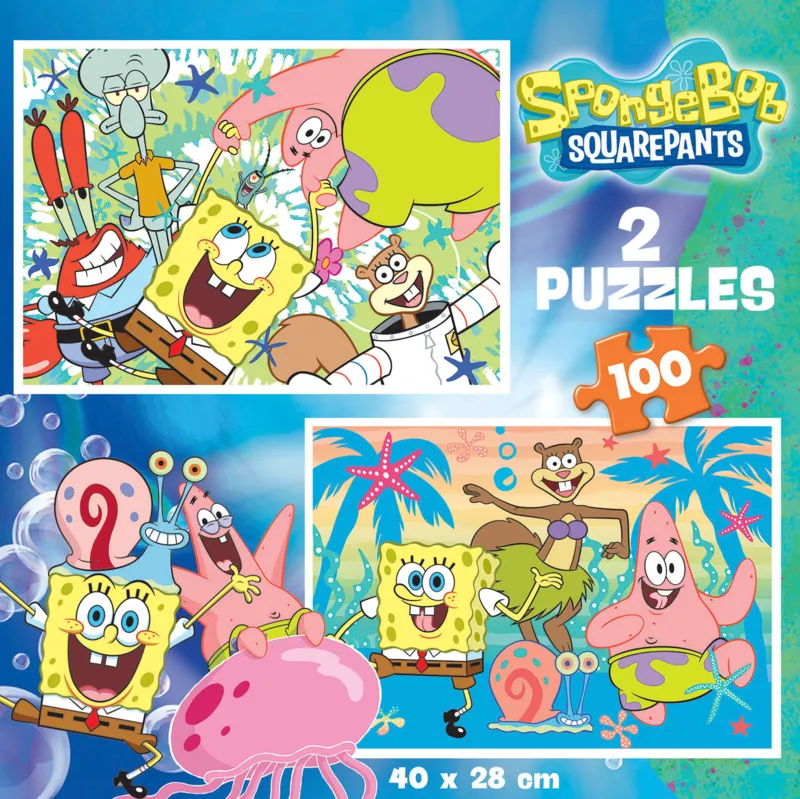 2 Puzzles - Sponge Bob