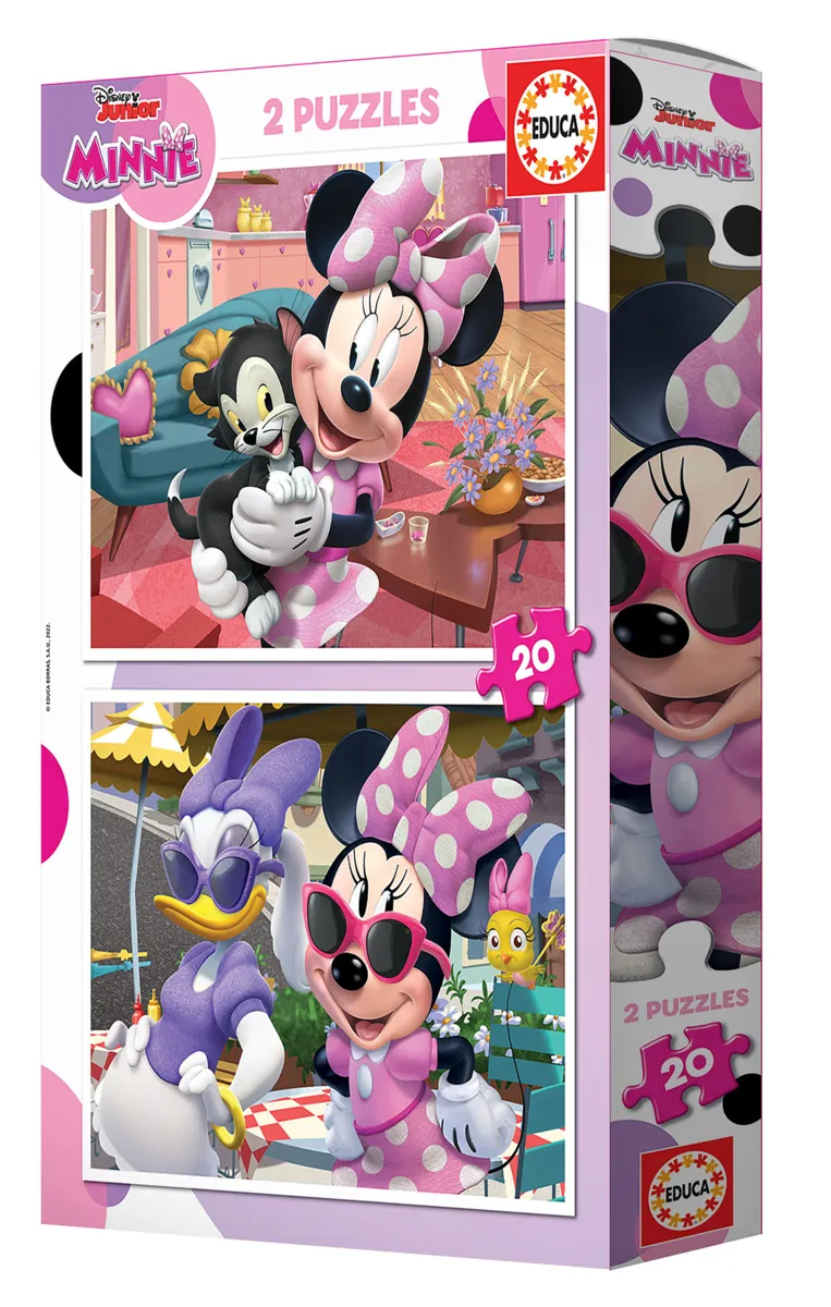Educa - Puzzle - 2X20 Minnie - Image 5
