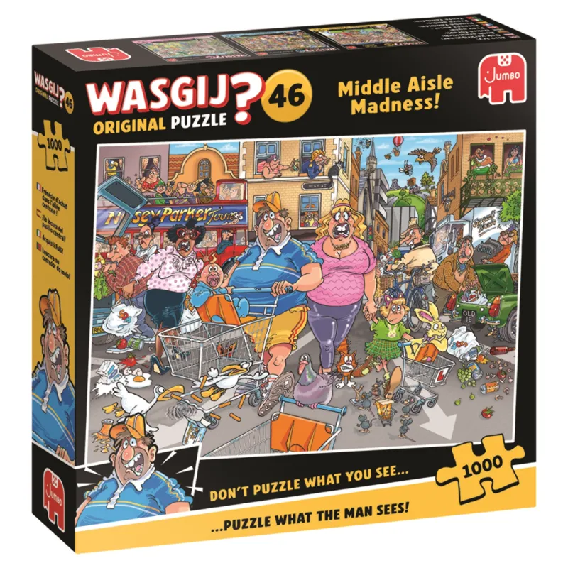 Wasgij Original 46 - Frénésie d'Achat Dans l'Allée Centrale !