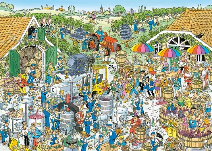 JVH EXPLOITATION VINICOLE (1000 PIÈCES)