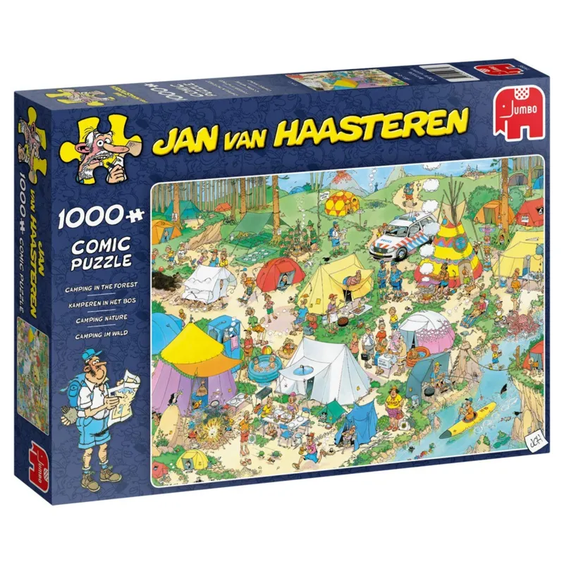 JAN VAN HAASTEREN - CAMPING NATURE (1000 PIECES)