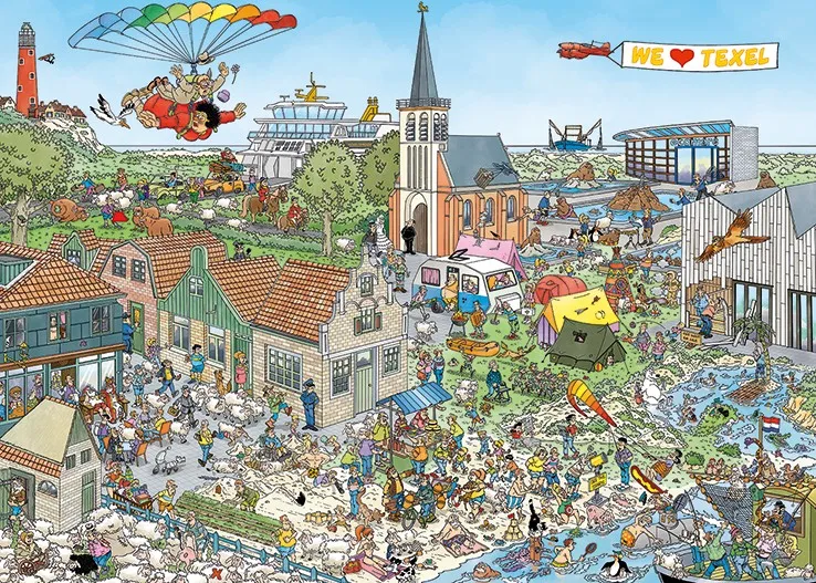 JVH RETRAITE INSULAIRE (1000 PIÈCES)