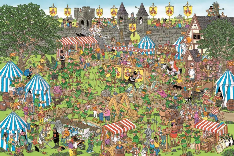 Jan Van Haasteren - Festival De Robin Des Bois