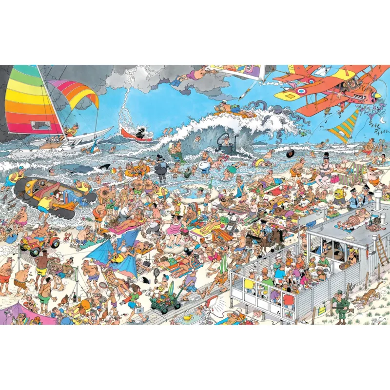Jan van Haasteren - À la plage