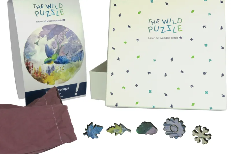 Puzzle en Bois - Le Printemps