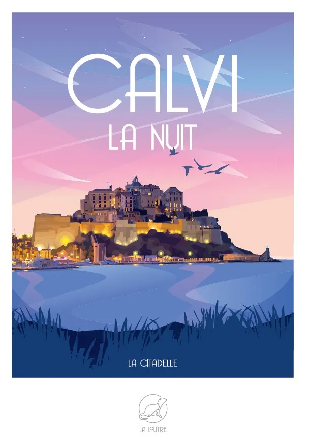 CALVI La Nuit - La Citadelle