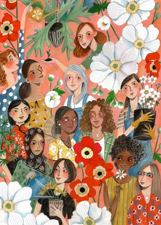 Femmes au Jardin