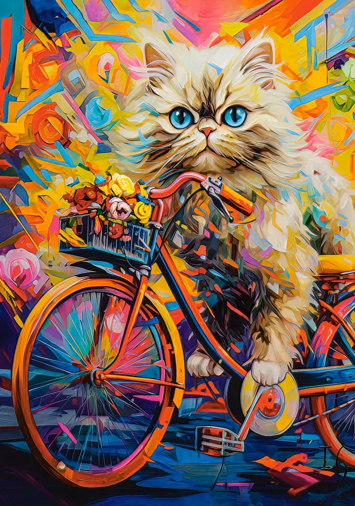 Le Vélo Fleuri du Chaton