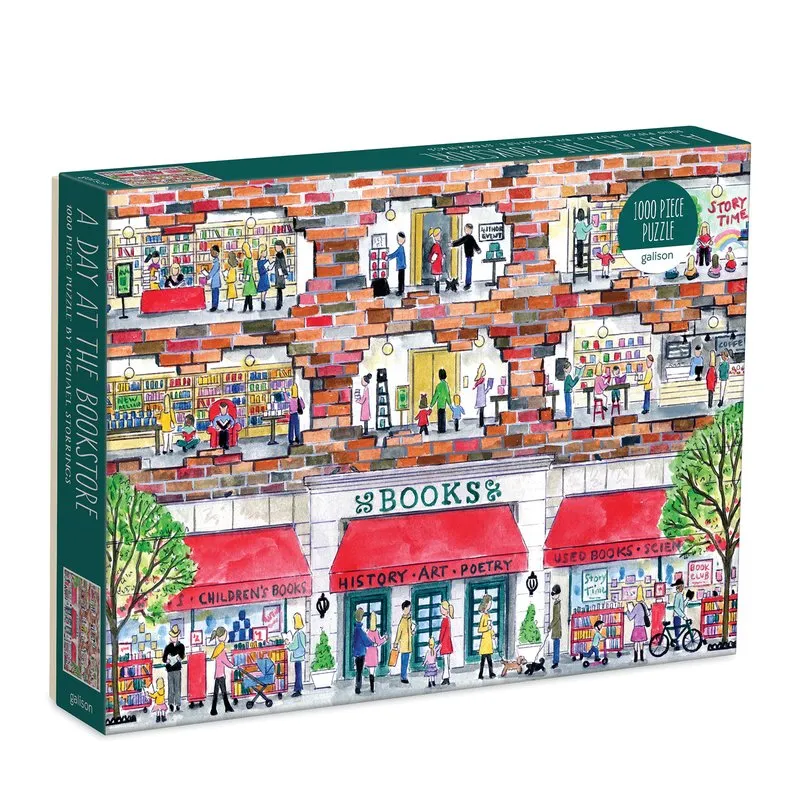 Une Journée à la Librairie - Puzzle 1000 Pièces