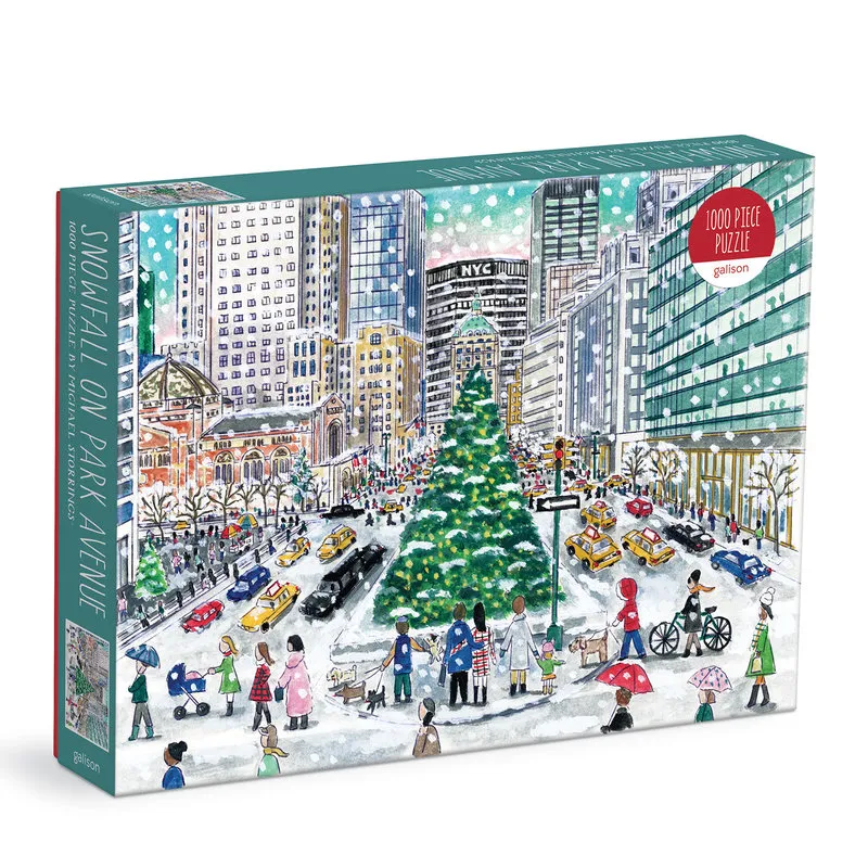 Chutes de Neige sur Park Avenue - Puzzle 1000 Pièces