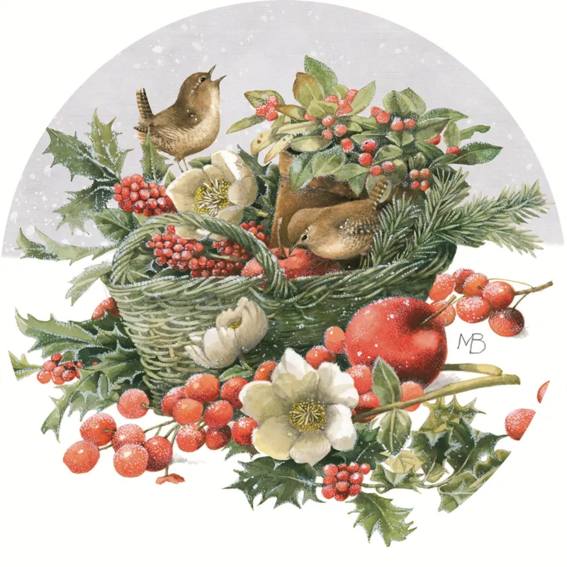 Mini-Puzzle - Winter Forest - Le Panier
