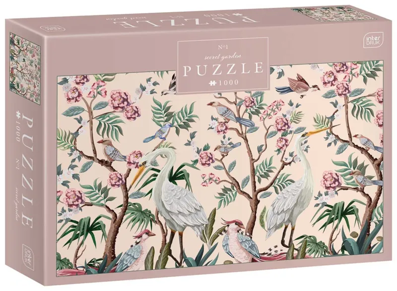 Jardin Secret - Aigrette et Fleurs