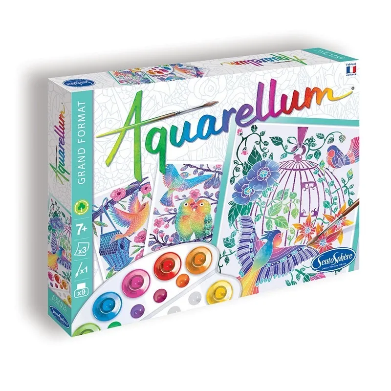 Aquarellum - Les Oiseaux S'Envolent