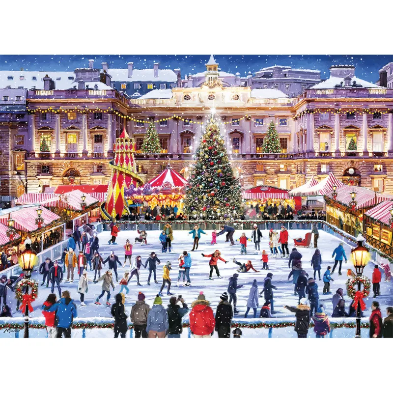 Patinage à Somerset House