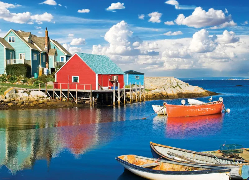 Non Communiqué Casse-Tête Eurographics - Peggy's Cove Nouvelle-Écosse, 1000 Pièces - Image 4