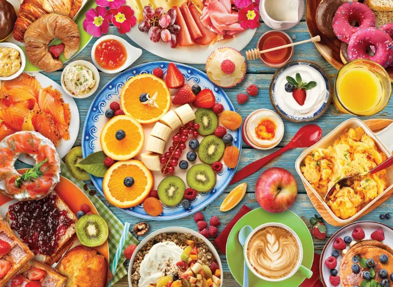 Table de Petit Déjeuner