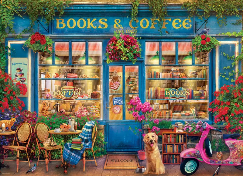Livres et café - Gary Walton