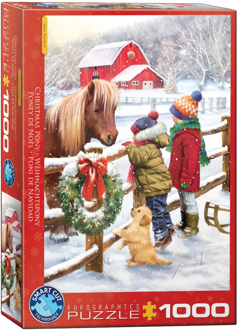 Poney de Noël