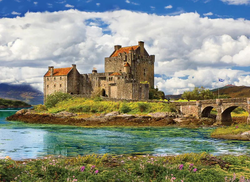 Non Communiqué Puzzle 1000 Pièces : Château En Ecosse Eurographics - Image 3