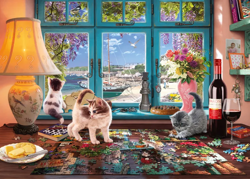 À La Table De Puzzle