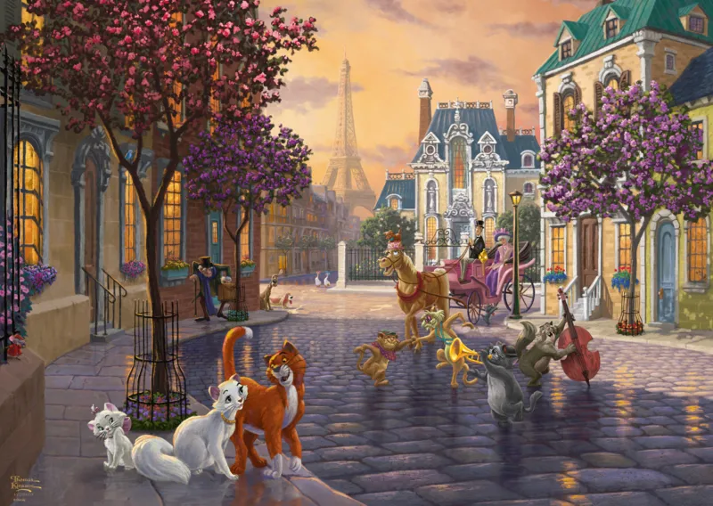 Schmidt - Puzzle Disney Les Aristochats - 1000 pièces - Image 5