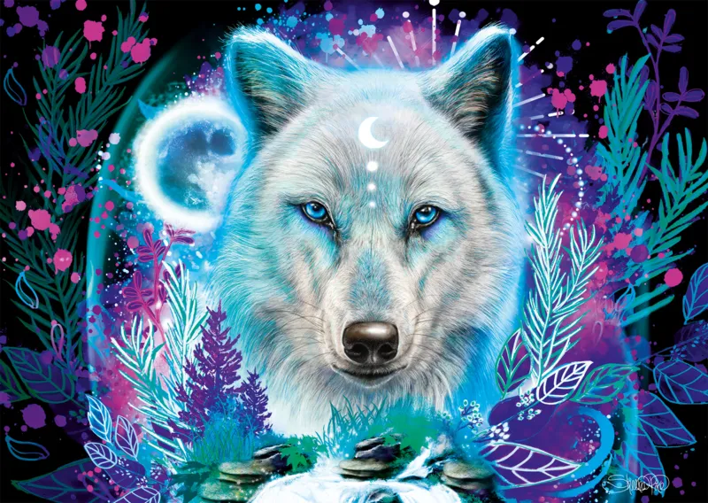 Loup Arctique Fluo