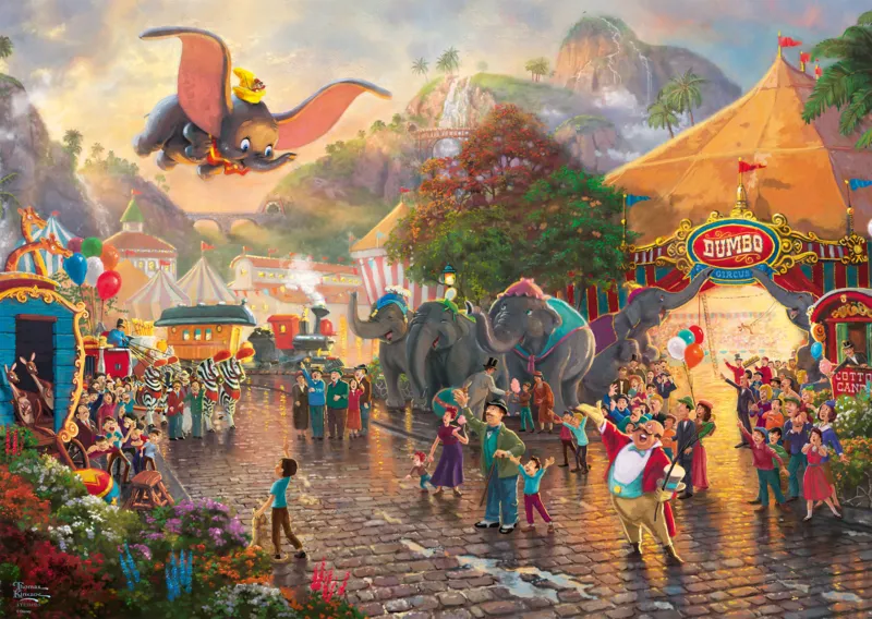 Schmidt Spiele Unisex Unicolour Puzzle Disney, Dumbo - 1000 Pièces