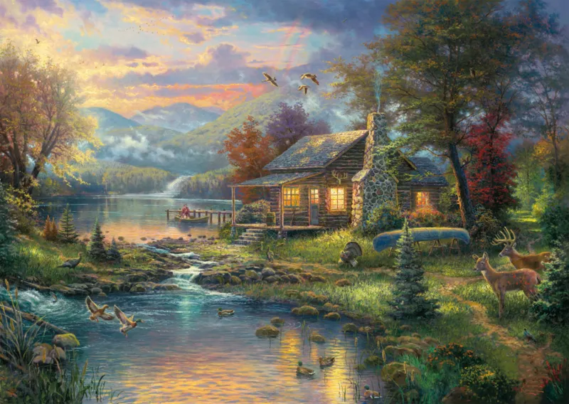 Thomas Kinkade, Paradis Naturel