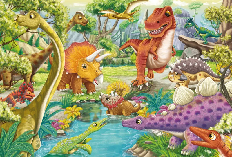Les Dinosaures s'Amusent