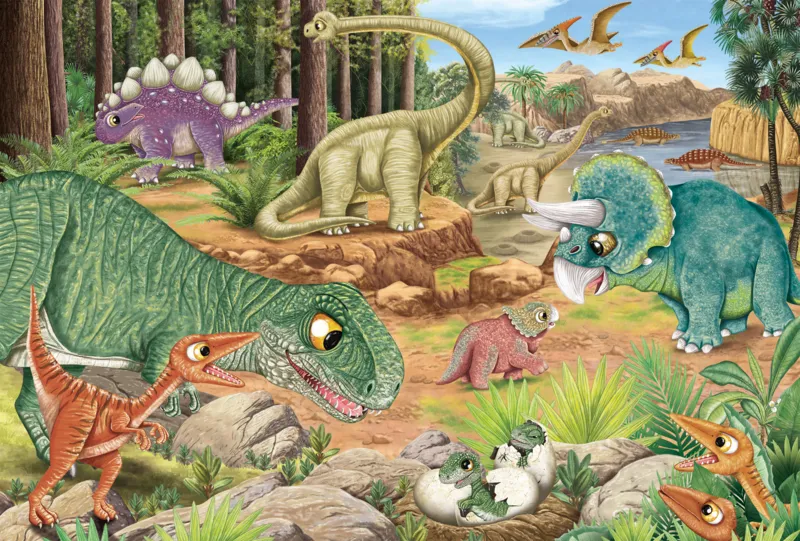 Les Dinosaures s'Amusent