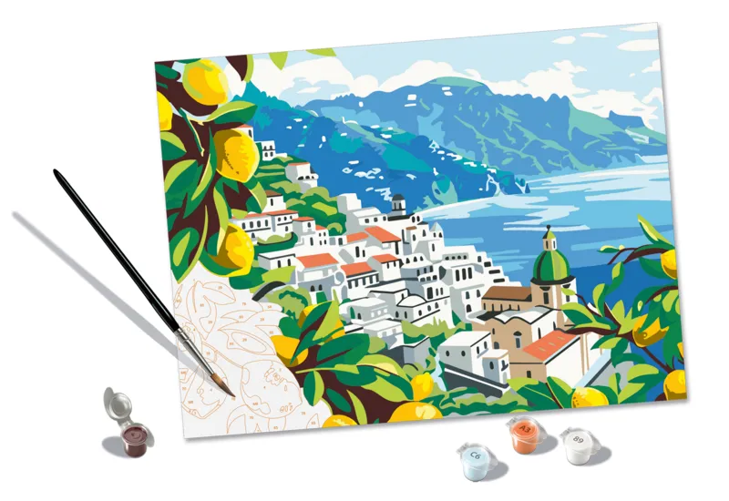 Peinture au Numéro - CréArt - Amalfi Coast